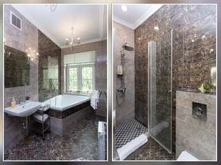 Апартаменты Apartments Ploshcha Peramogi Минск Семейный номер с ванной-17